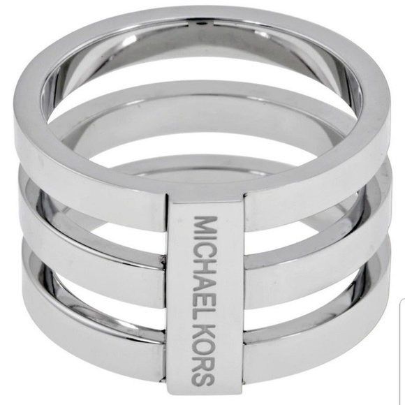 michael kors rings silver